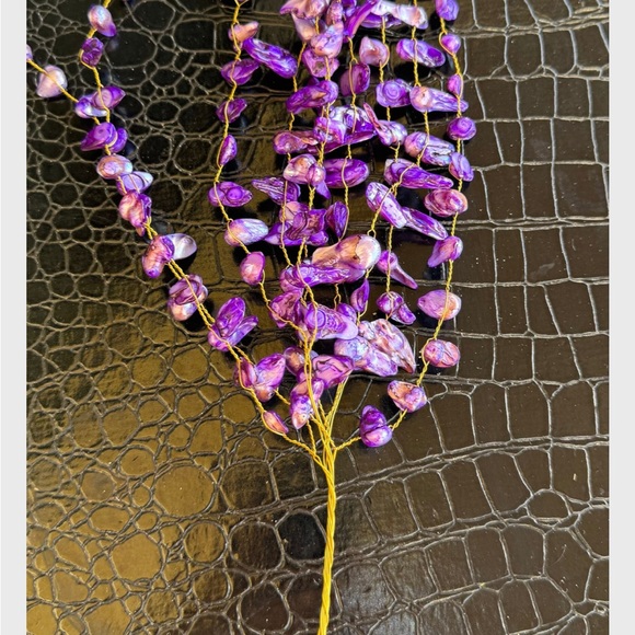 Bulk of beaded branches & flowers - Picture 3 of 3